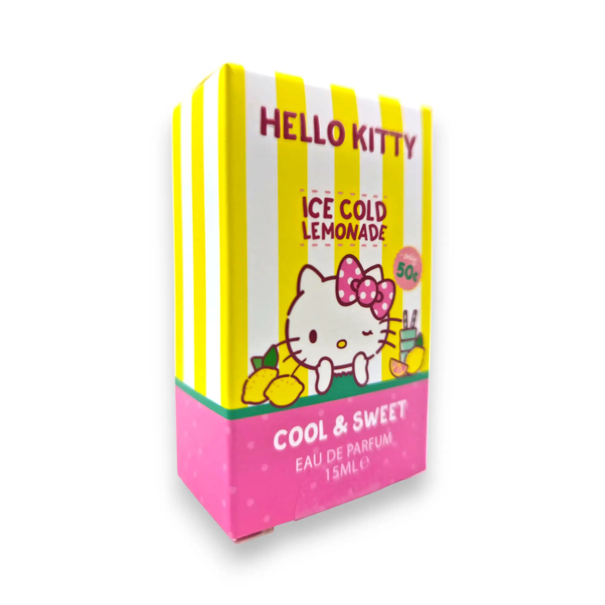 Hello Kitty Ice Cold Lemonade 15ml Eau de Parfum – Refreshing, Zesty, and Energizing Fragrance