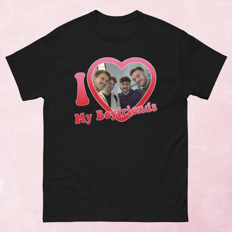 I Love My Boyfriends Arthur TV/Hill, Italian Bach, George Clarkey Unisex tee 0
