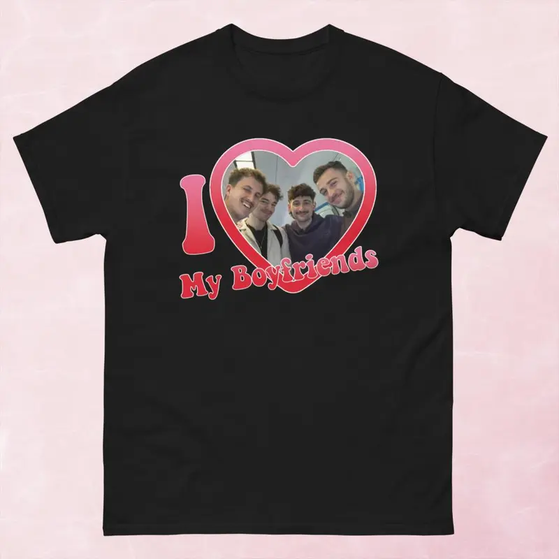 I Love My Boyfriends Arthur TV/Hill, Italian Bach, George Clarkey Unisex tee 0