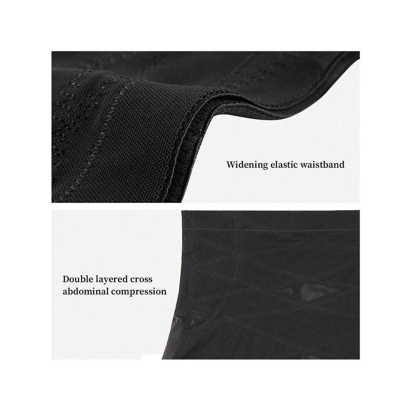 2 Colors Women's Fashion Mid-Waisted Shapewear Shorts,Women Tummy Control Knickers Underpants,Sexy Lace Mesh Bodyshaper Panties,Ladies Slim Fit Butt Lifter Bodyshaper Underwear(S-XXL)[S12] 7