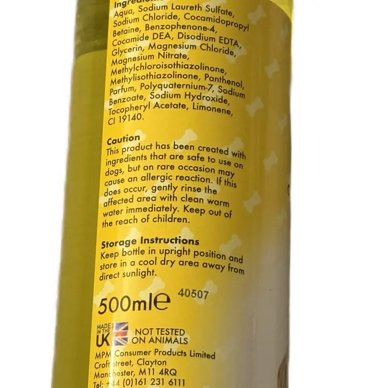 Just 4 Dogs 2 In 1 Conditioning Shampoo Lemon Drizzle 500ml Puppy Dog Odour Control Free Shipping Puppies Home Bath 4