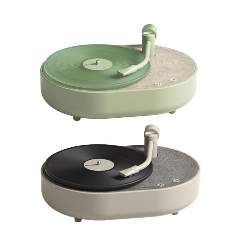 Product Introduction of Phonograph Bluetooth-compatible Speaker Wireless Night Lamp Home Creative Aromatherapy Audional System Atmosphere Light 3