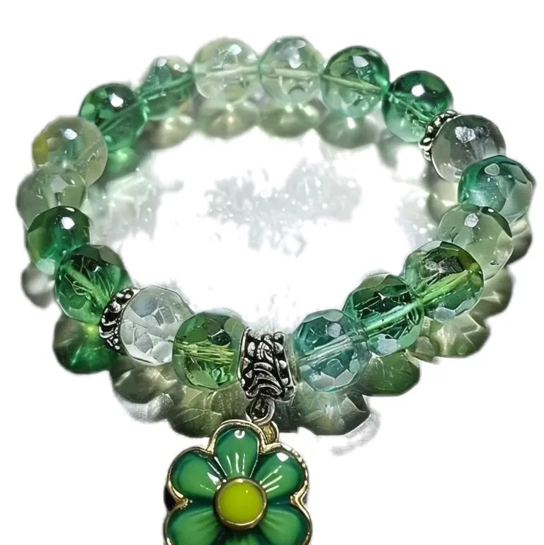 Handcrafted glass Bead Bracelets for Women - Durable and Stylish
