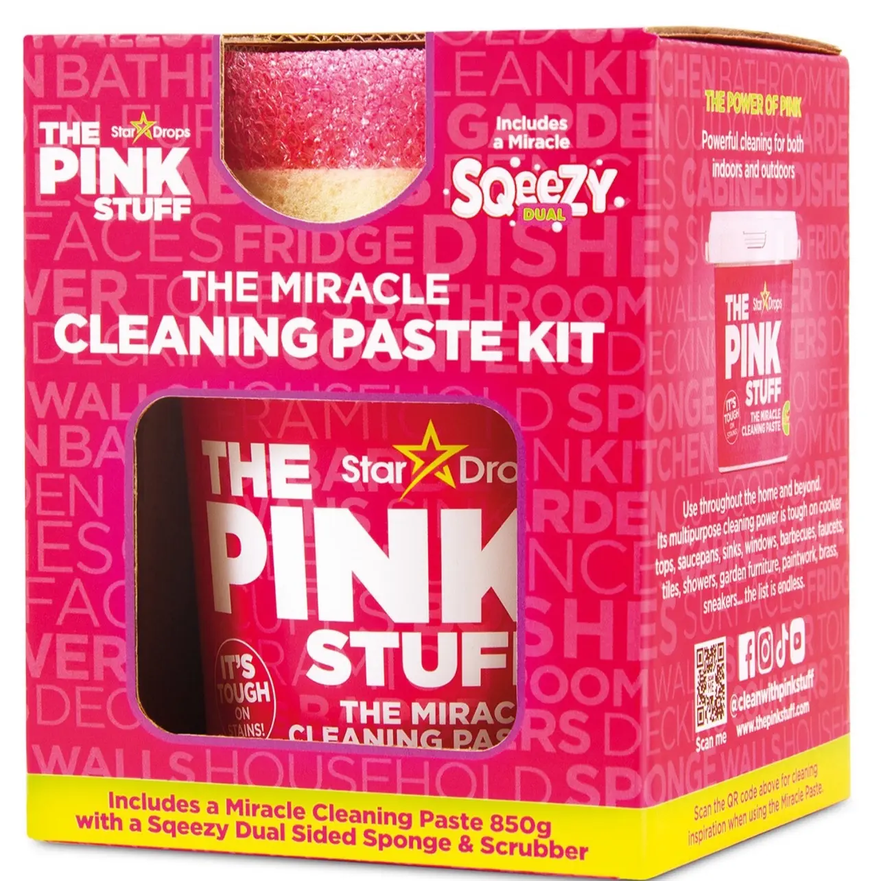 The Pink Stuff Paste and Sponge Kit