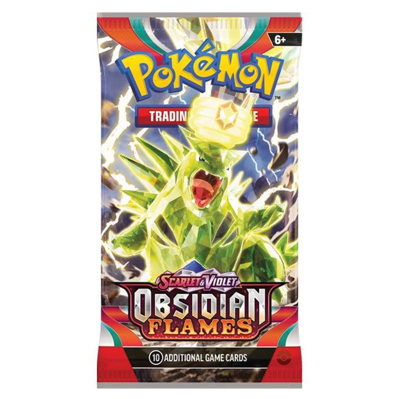 POKÉMON OBSIDIAN FLAMES BOOSTER PACK - POKEMON  TCG: SCARLET & VIOLET TRADING CARDS 3