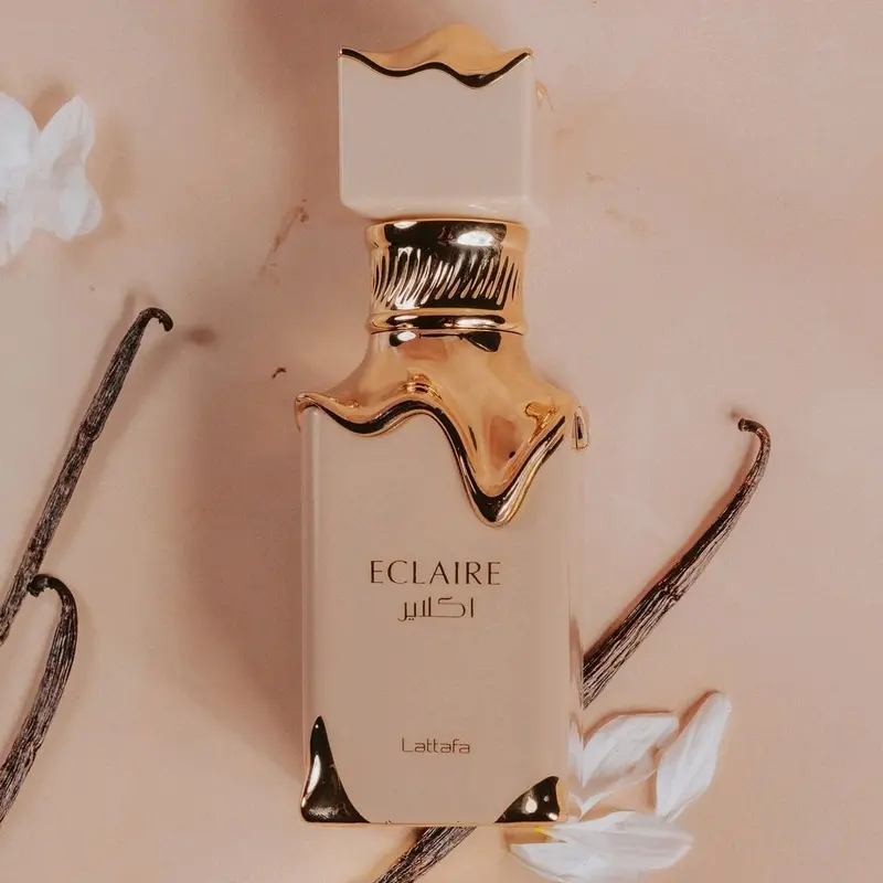Eclaire by Lattafa 100ml eau de Parfum honey caramel milk vanilla gourmand feminine perfume 4