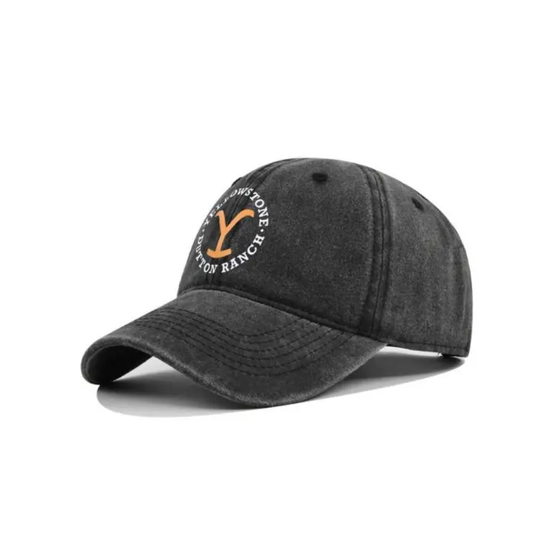 Vintage Letter Pattern Baseball Cap, Casual Outdoor Sports Hat for Men & Women, Adjustable Sunshade Cap for Daily Wear 2