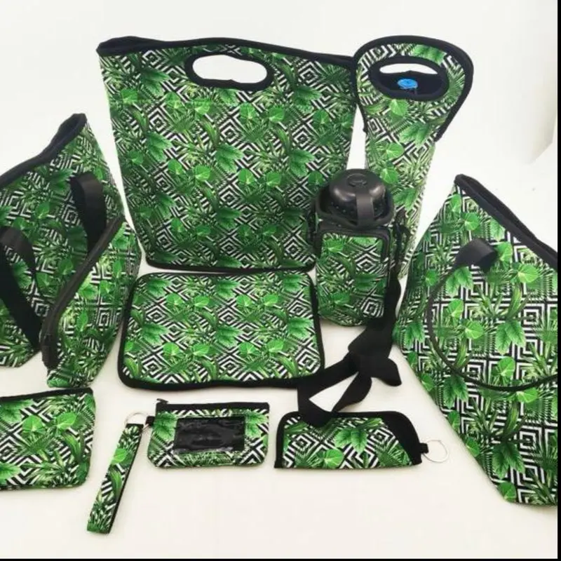 Neoprene products - water Bottle Holder, tote bag, lunch bags, sunglass holder, wine bottle case and more Drinkware Lightweight upto 75% off 5