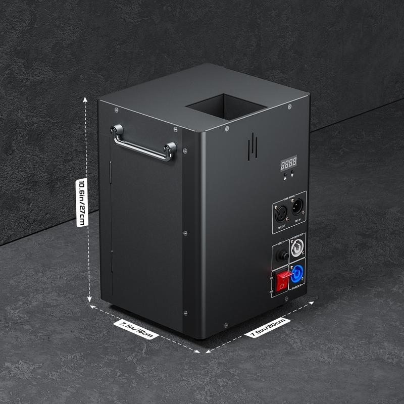 200W DMX Flame Thrower Effect Fire Stage Machine Christmas Party Projector DJ Show 5
