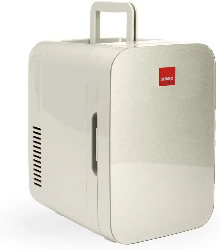 SENSIOHOME 10L Mini Fridge Cooler & Warmer | AC+DC Power - 12v, UK & EU Plug | Compact, Portable and Quiet, For Home, Bedroom, Car, Holiday, Food Drinks Makeup 1