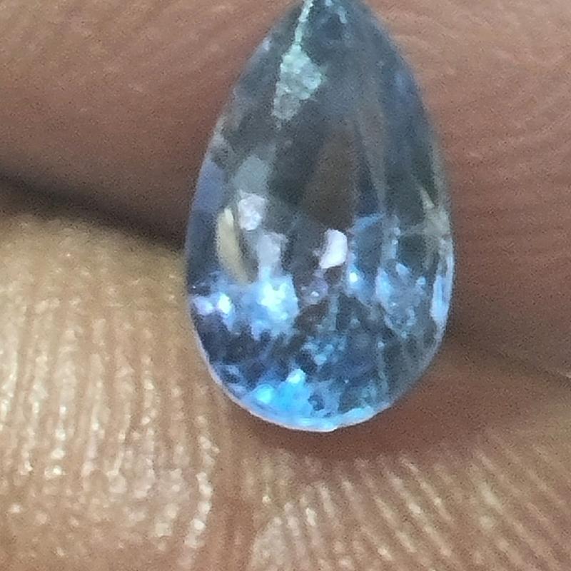 1.1 Carat Natural Blue Sapphire Gemstone for Jewelry Making - Not Heated or Treated 5