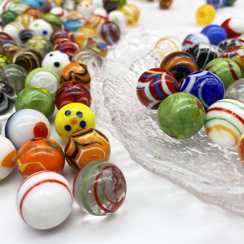 Product Introduction of Creative Handmade Glass Marbles - Kids' Puzzle Game 32