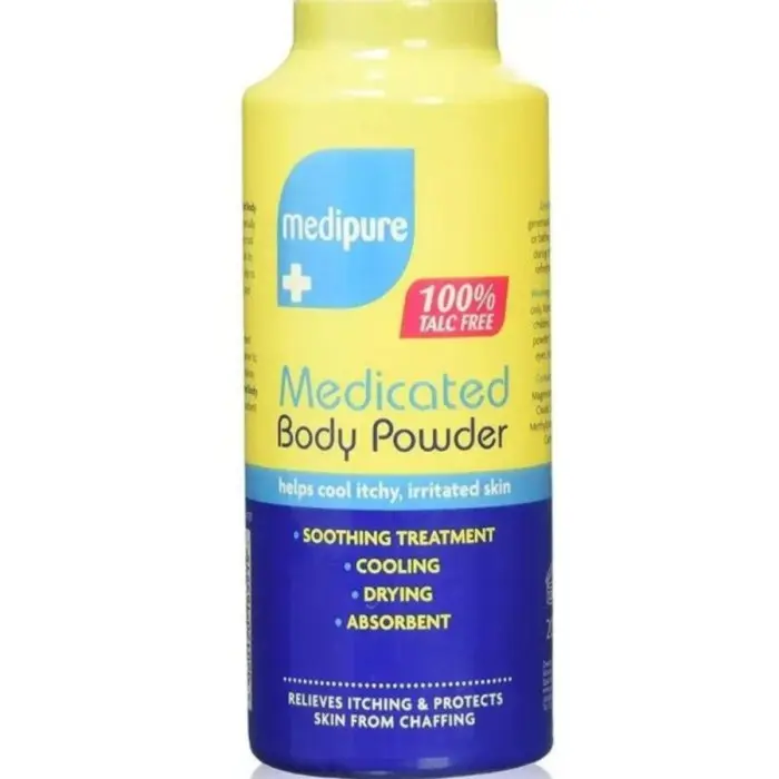 Medipure Talc Free Medicated Powder for Makeup and Cosmetic Use