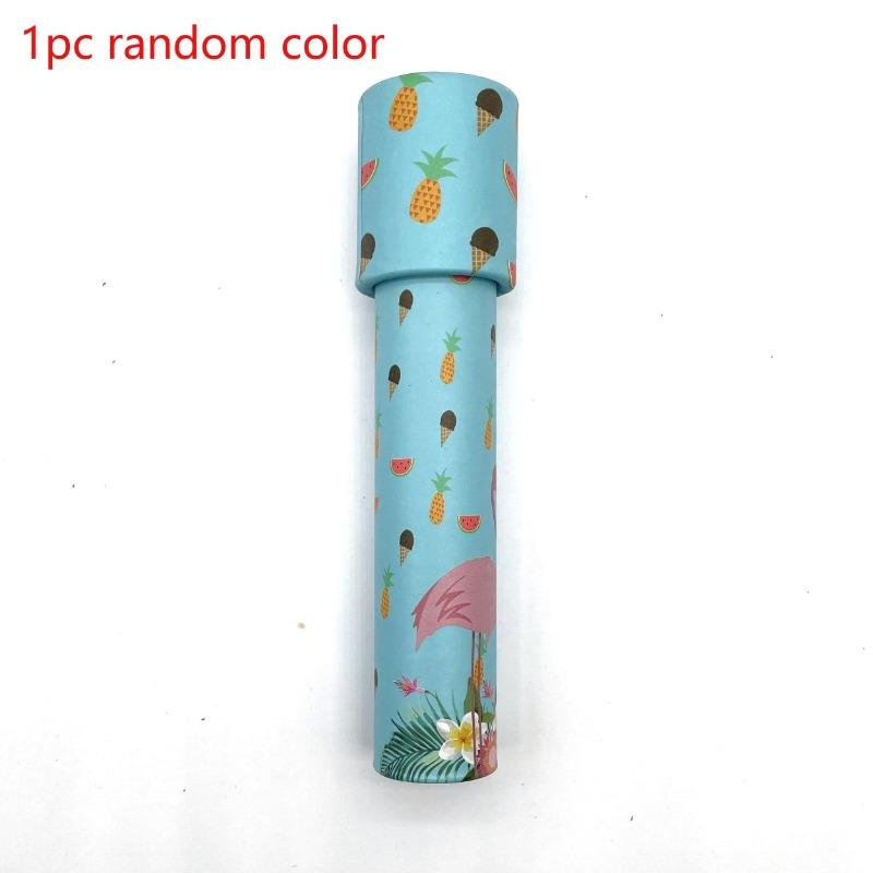 Colorful Cartoon Kaleidoscope - Interactive Logical Rotating Toy, Durable Plastic, 14.48cm - Magic Classic with Dinosaur & Animal Designs for Youngsters Ages 3+ | Includes 1 Kaleidoscope 3