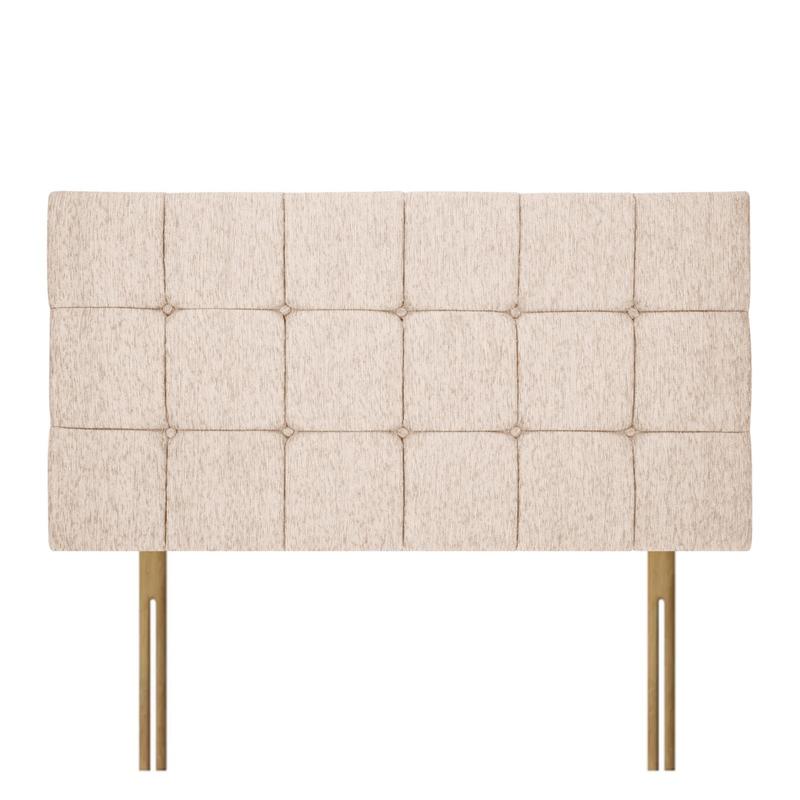 Chenille Fabric Cubic Divan Headboard Bed Head Upholstery Fabrics Headboard Headboards Upholstered Beds 20" Small Double King Super king size. 6