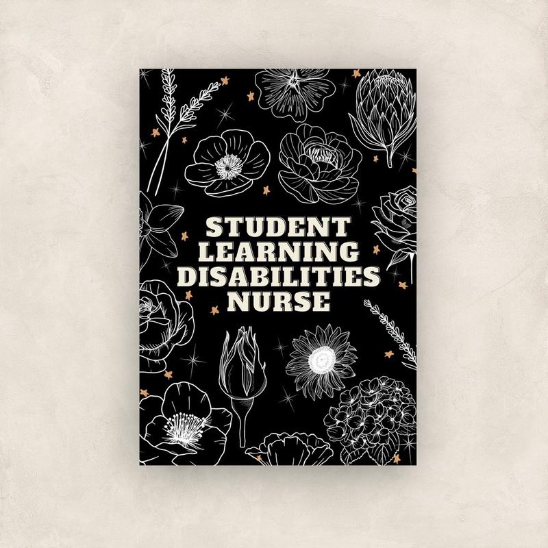 Student Nurse Planner, Weekly Undated, Paediatrics, Mental Health, Learning Disabilities Nurse, Wirobound, Meds Learning Tracker, Placement Tracker 8