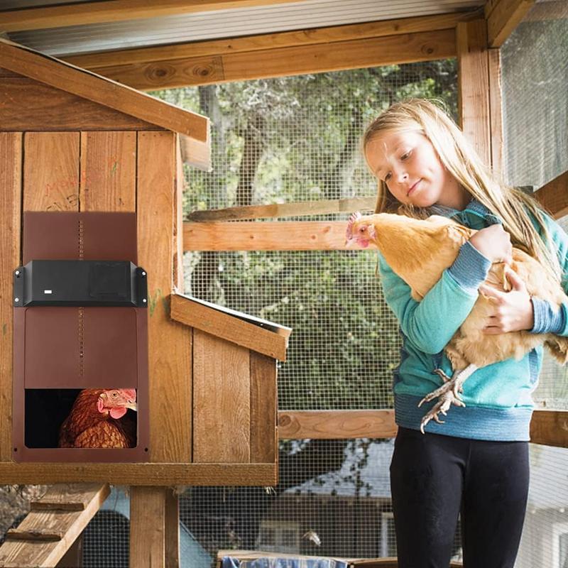 Product Introduction of Automatic Chicken Coop Door Opener with Light Sensor, Automatic Chicken Coop Door Opener for Chicken Coop, Fully Automatic Chicken Coop Door Opener with Light Sensor 3