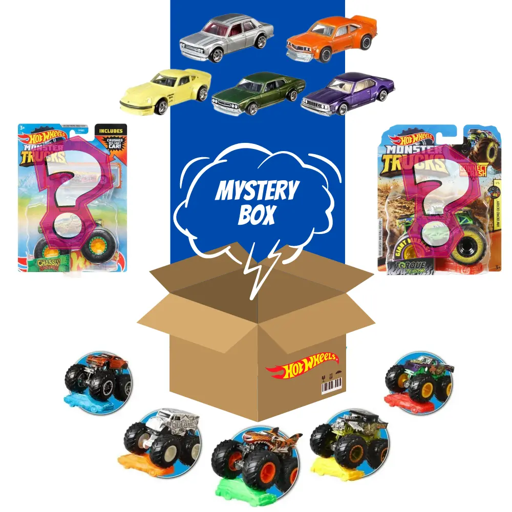 Hot Wheels Superfan Mystery Bargain Bundle Box