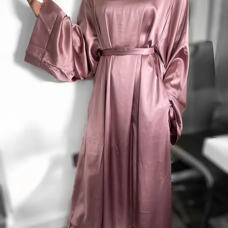 Rayshaco halima Abaya- high quality satin 2