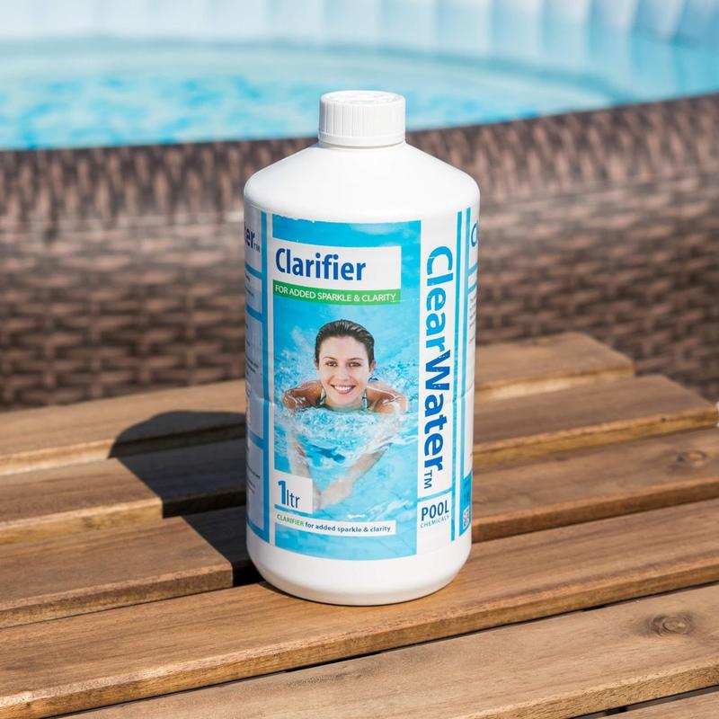 Clearwater CH0009 Water Clarifier for Hot tub Spa and Swimming Water Treatment for Pristine Crystal Clear Water, 1 Litre Household Filter 1