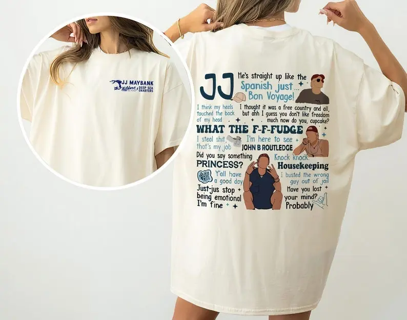 JJ Maybank Outer Banks P4L Shirt, JJ Maybank Outer Banks Show Pogue Life T-Shirt, P4L OBX, Outer Banks Pogue Life Beach Tee, Poguelandia