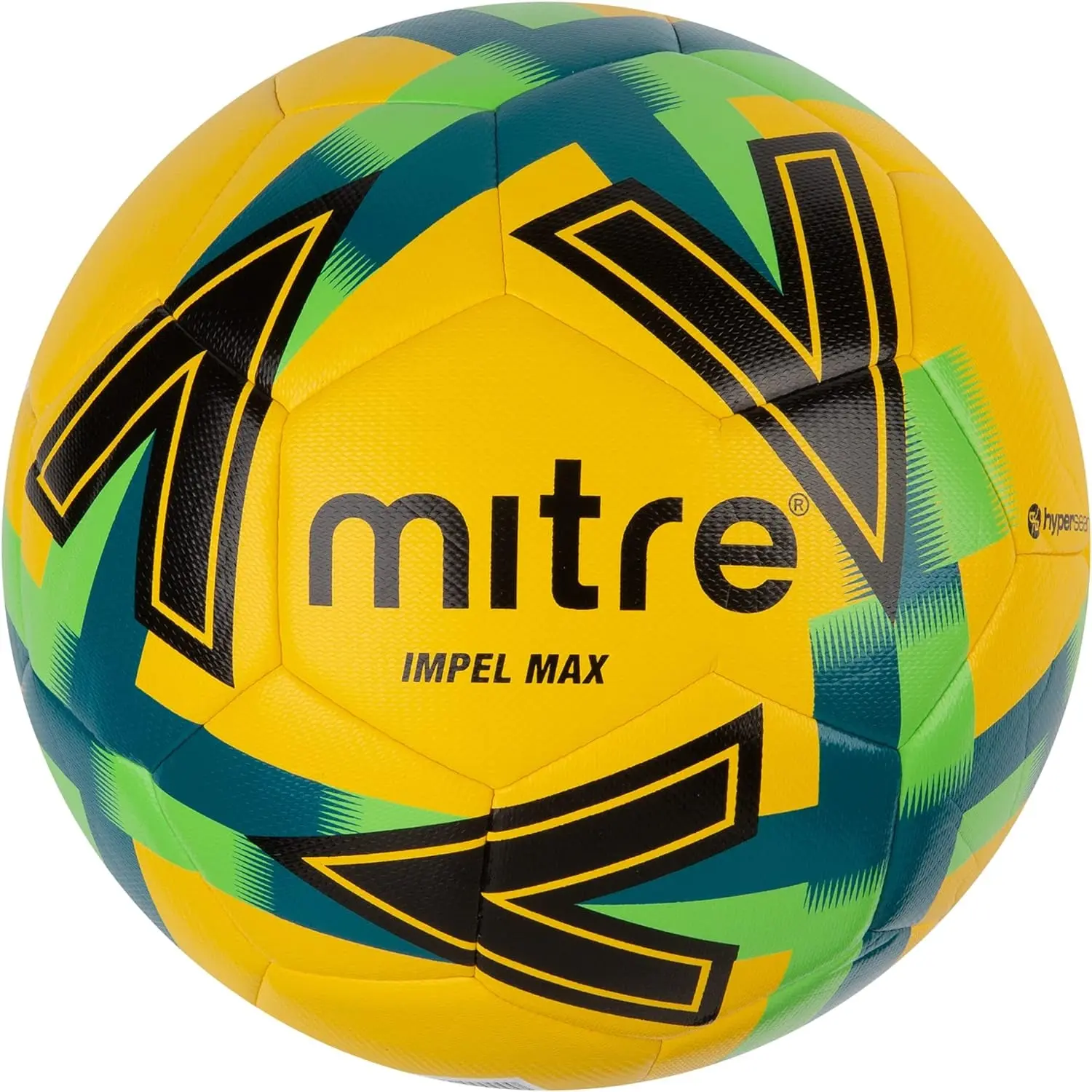Impel Max Training Football | Durable Construction | Soft Touch Foam, Yellow/Green, 3