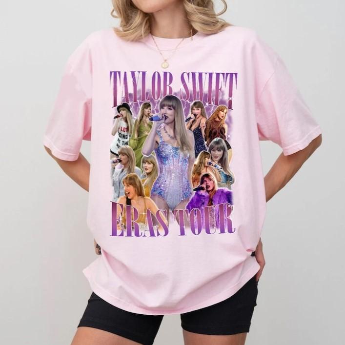 Vintage 90s Style Taylor T-Shirt, Swiftie Eras Tour T-Shirt, Taylor Gift, Trendy T-Shirt, Gift For Fan 4