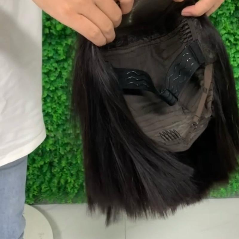 10in 4*4 Double Drawn Wig Straight Bob Wig - New Promotion 2