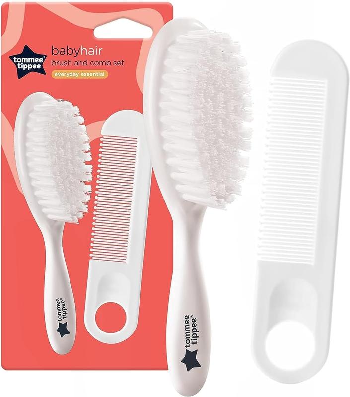 Tommee Tippee Essential Basics Brush and Comb Set for Baby Grooming 0