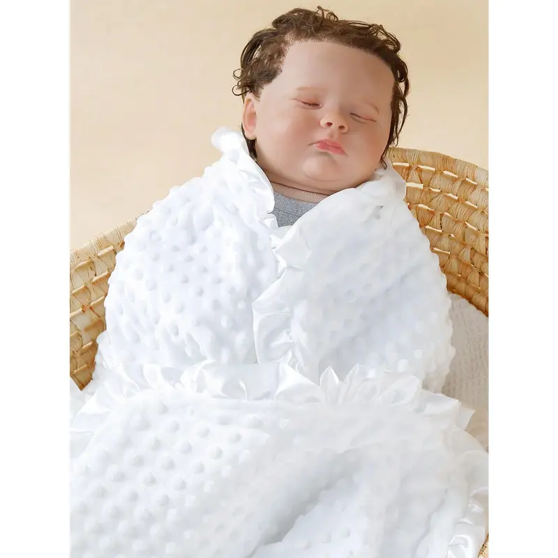 momscare 1pc Flannel Baby Swaddle Blanket Love Valentine 2