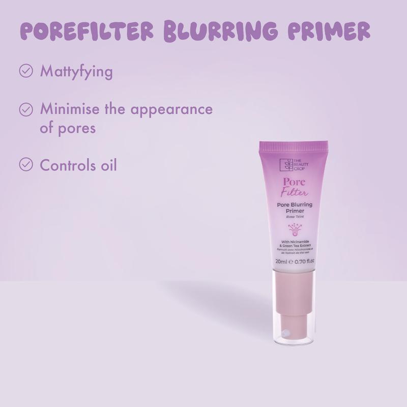 PoreFilter Blot & Porefect Set - Ultimate 4-Piece Pore-Blurring Makeup Set - Blotting Powder, Setting Spray, Primer- The Beauty Crop 3