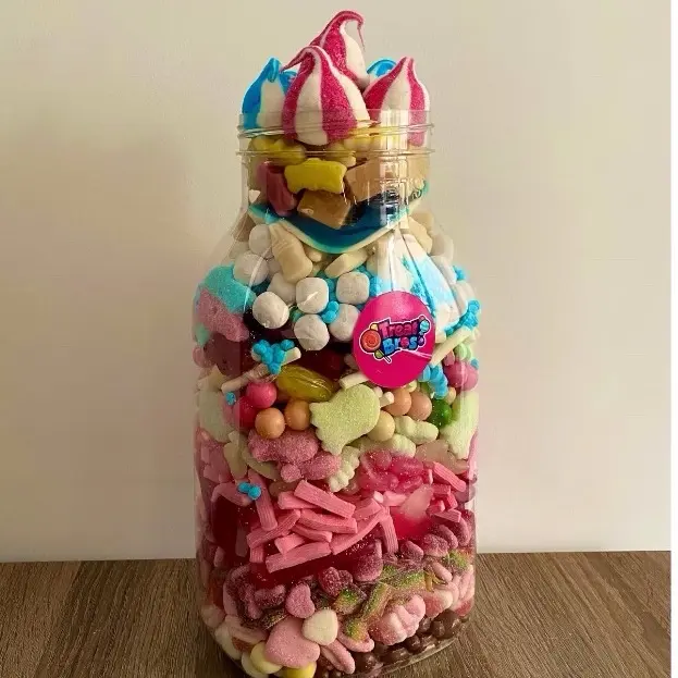 TreatBros Customisable 4.5 Litre Jar, Sweets & Chocolate, ideal Christmas gift! 2