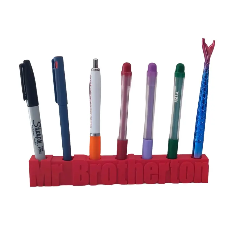 Customised Pen Holder, Personalised Desk Pen Pot, Teacher Gift, Librarian Gift, End of Term Gift, Quick Dispatch 3