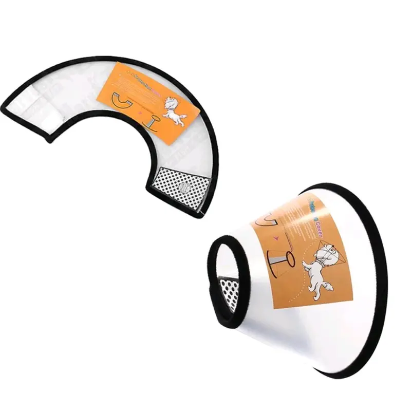 Pets Dog Protective Anti Bite Mouth Cover Adjustable 44cm - 20cm for Pet Grooming 2