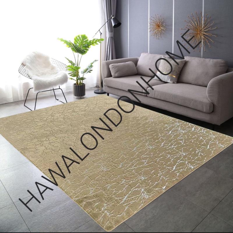 LUXURY NON SLIP MACHINE WASHABLE MARBLE EFFECT RUGS 90X190CM 160X230CM 190X270CM 3