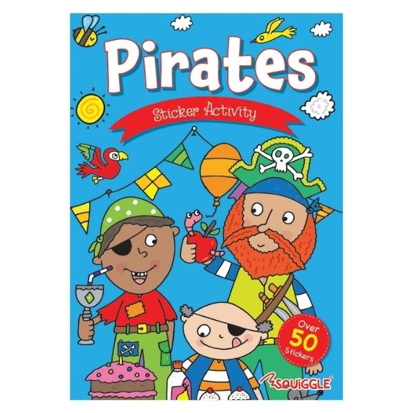 Youngland My Fun Sticker Activity Books – Pack of 4 – Pirates, Monsters , Unicorn & Princess 3