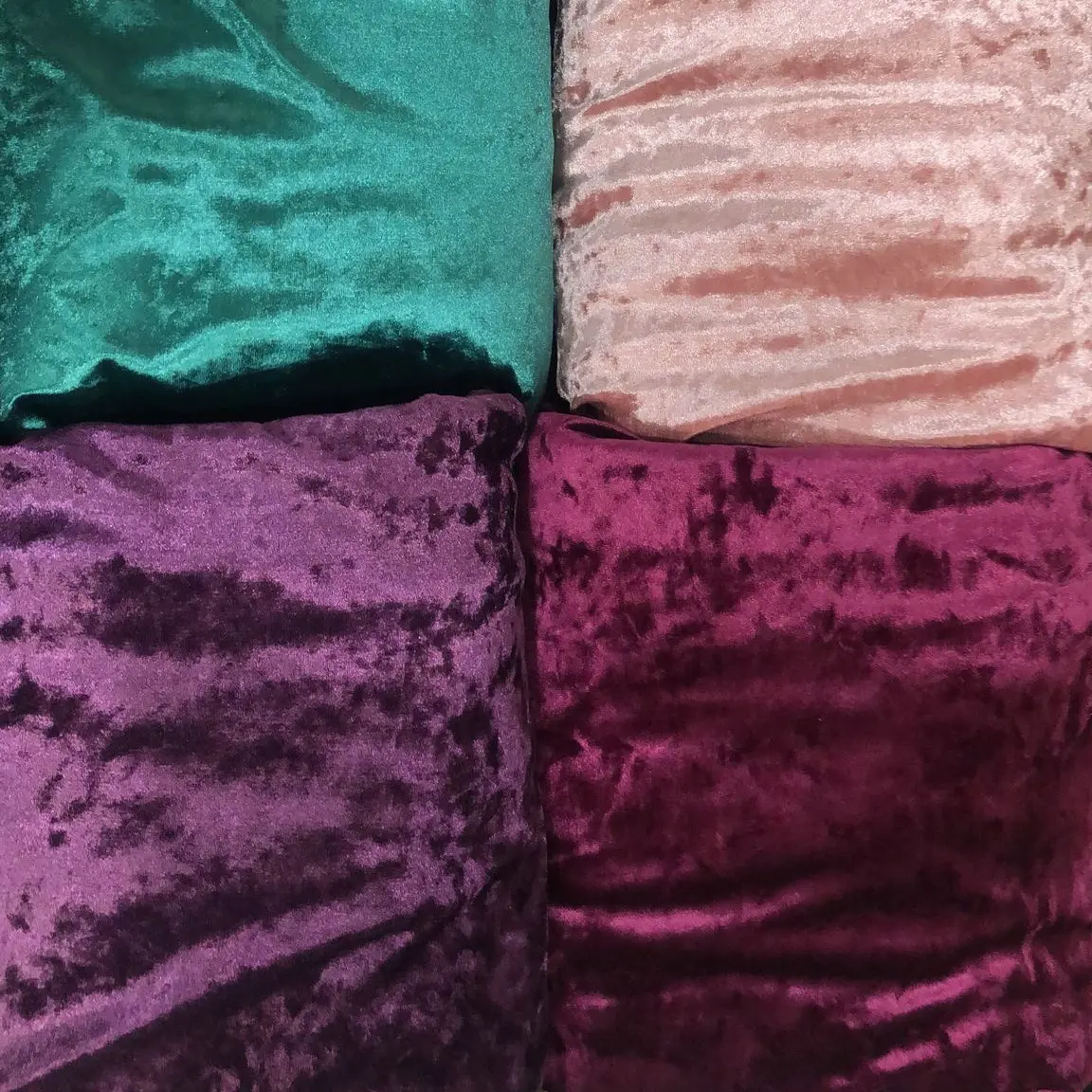 Crushed velvet, fabric, 4 yard cutting £7.50