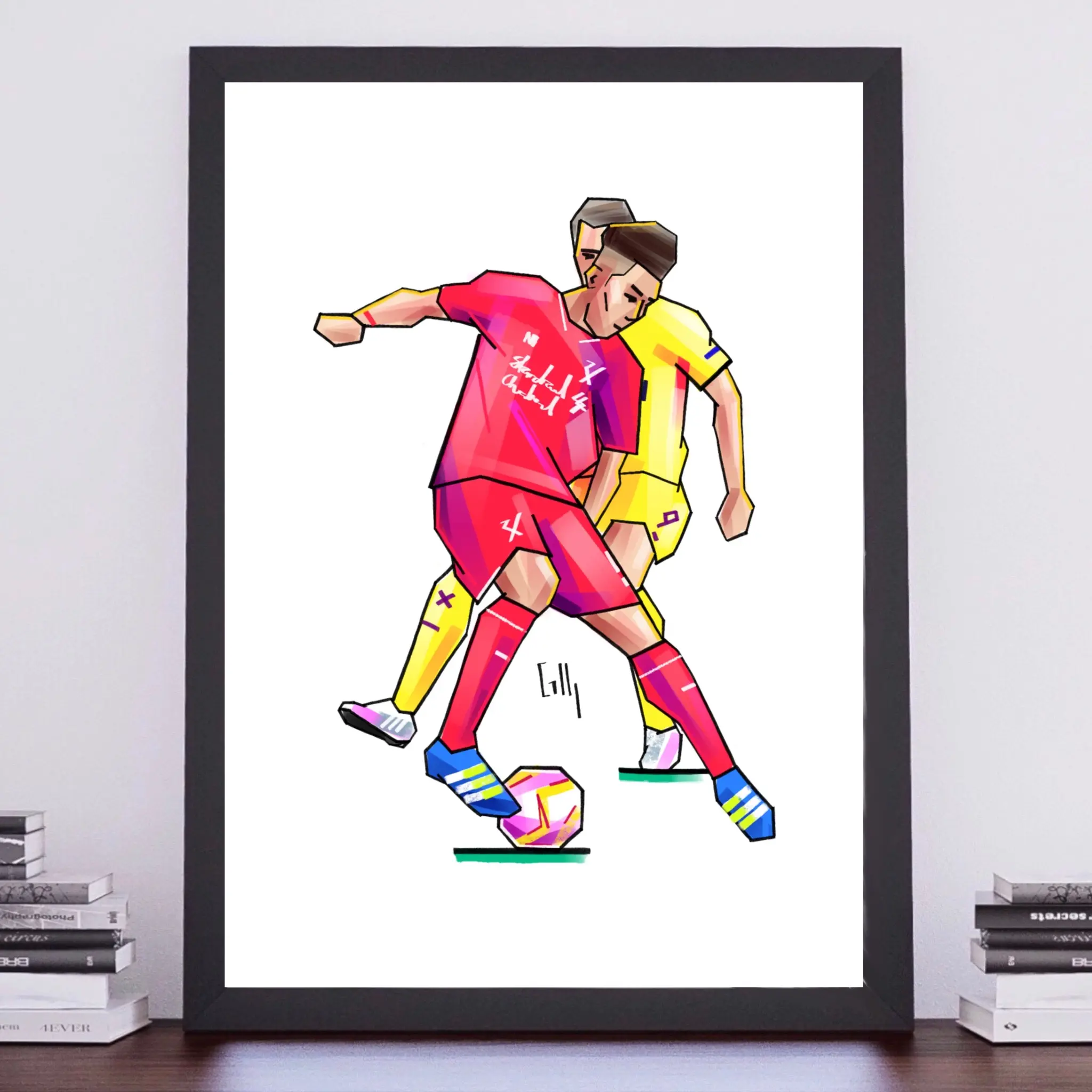 A4 Art Print - Roberto Firmino Mad Skills