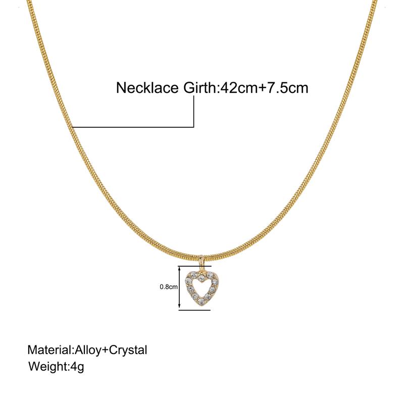 Product Introduction of Zircon Peach Heart Pendant. 13