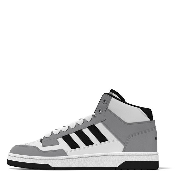 Adidas Mens Rapid Court Mid High Top Trainers 1