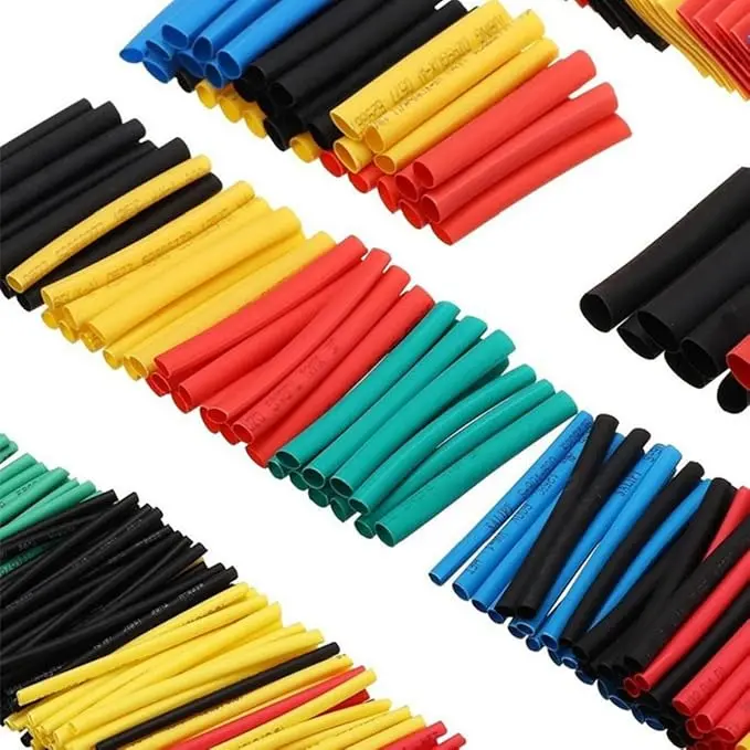 328Pcs Heat Shrink Tubing Electric Insulation Tube Heat Shrink Wrap Cable Sleeve 7