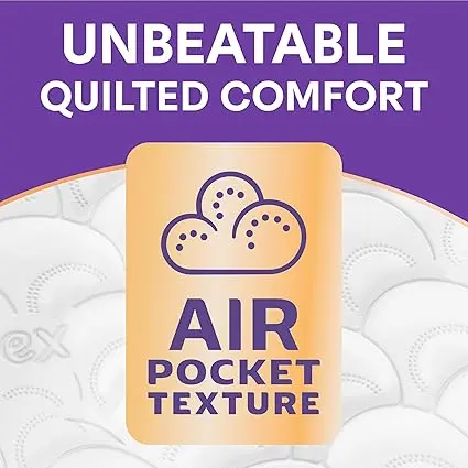 Andrex Ultimate Quilts Toilet Paper 9 Rolls, Air Pocket Technology for Soft, Thick Sheets -Pack of 9 Quilted Toilet Rolls, FSC Certified 2