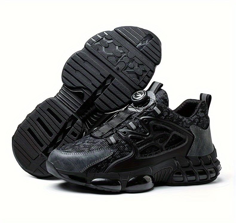 Product Introduction of Safety Composite Toe Sneakers for Men & Women, Lightweight Non-Slip Work Shoes, Air Cushion, Low Top, Fabric Upper, PVC Sole, Round Toe, for Hiking, Outdoor, Daily Wear, All-Season 15