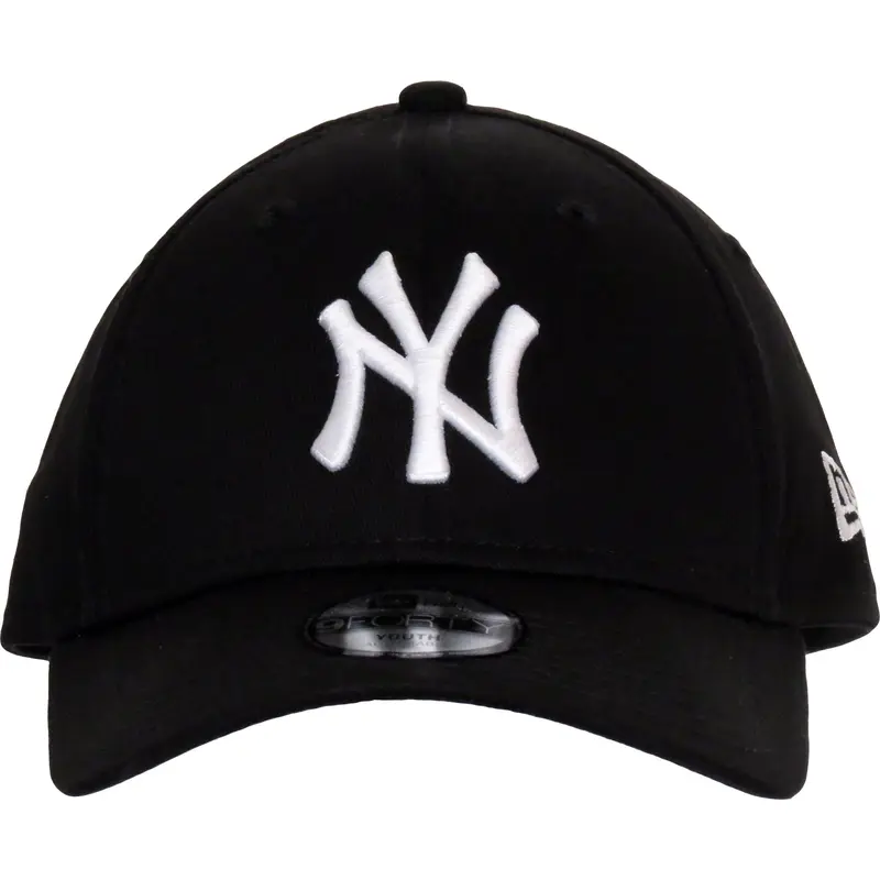 NY Yankees New Era 940 Kids Black Baseball Cap 1