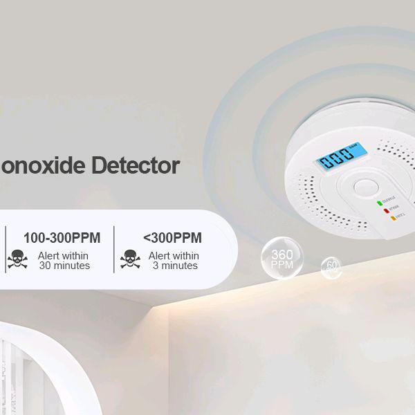 Carbon Monoxide Detector with Sensor Alarm for Home Safety 5