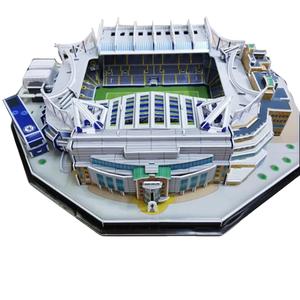 World famous Stamford Bridge Football Stadium 3D Puzzle - Build Your Own Simulation Model - 171 Pieces