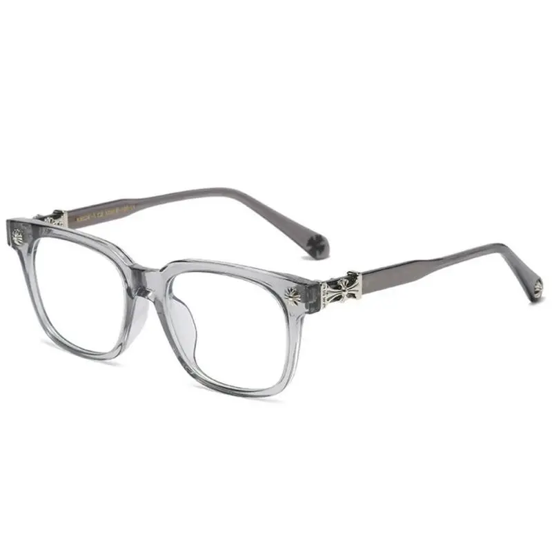 【SHARIFAN】    Blue Light Glasses for Men and Women with Cross Square Frame, Unisex Lightweight Anti-dust Eyeglasses, Christmas Gift Work Travel Daily Wear Summer Fall Streetstyle, Birthday Fast Shipping Back to School Suppliers Halloween Correction 6