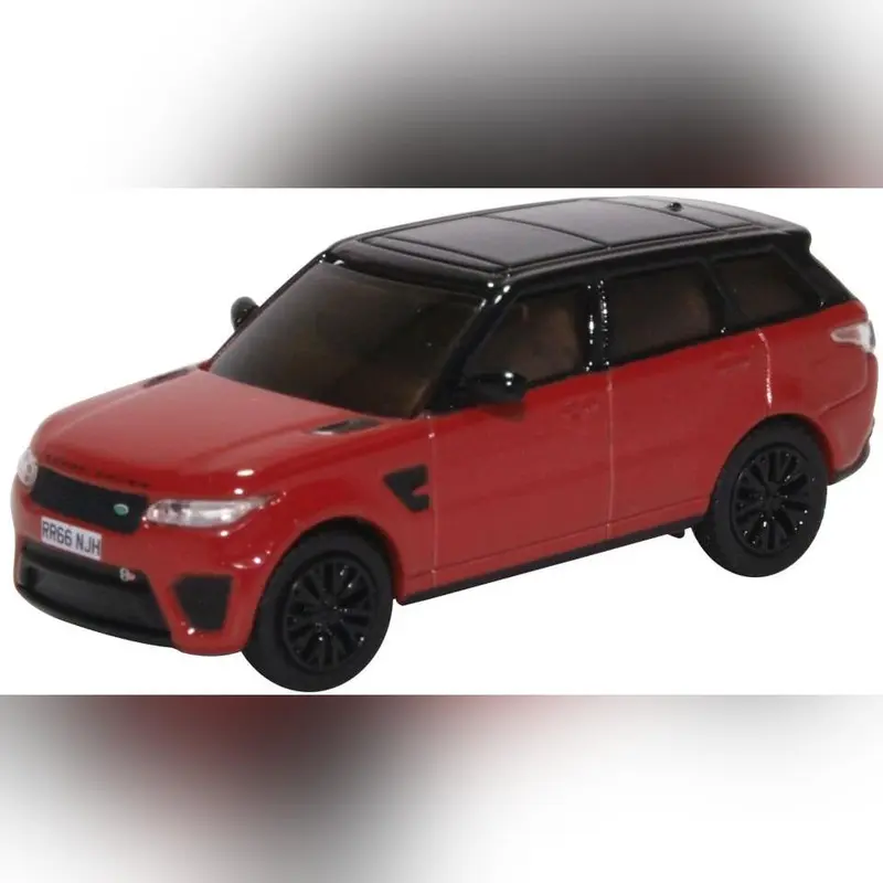 Oxford Diecast Range Rover Sport SVR Firenze Red 1/76 Scale 0