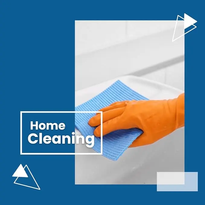3 X Super Bright Sponge Cloths For Mopping Wiping Kitchen Bathroom 5Pk - Effective Cleaning - Long-Lasting Use - Scratch-Free Cleaner - Durable & Reusable 5
