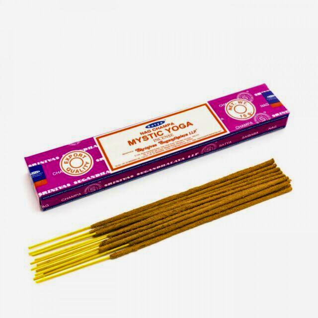 Mystic Yoga by Satya Räucherstäbchen 15g Box - für Frische - Yoga - Meditation - Bild 2 von 5
